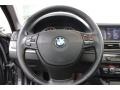 Black 2011 BMW 5 Series 528i Sedan Steering Wheel