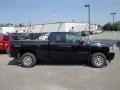 Black 2007 Chevrolet Silverado 1500 LS Extended Cab 4x4 Exterior