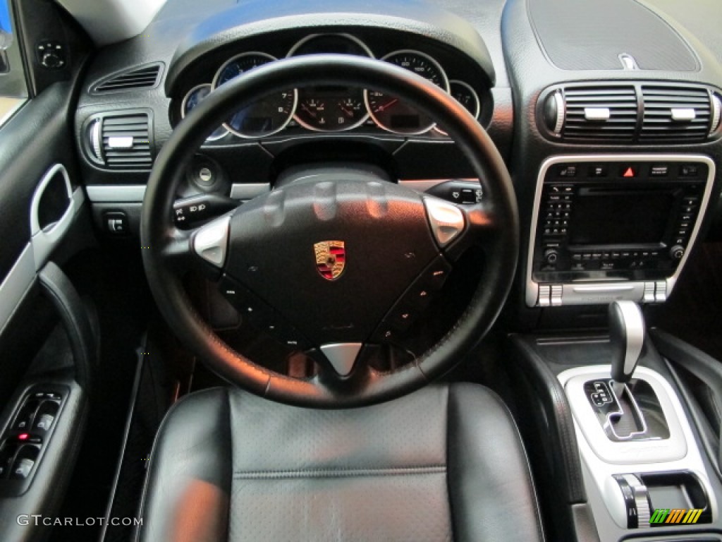 2006 Porsche Cayenne S Black Dashboard Photo #81379149