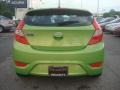 2012 Electrolyte Green Hyundai Accent SE 5 Door  photo #6