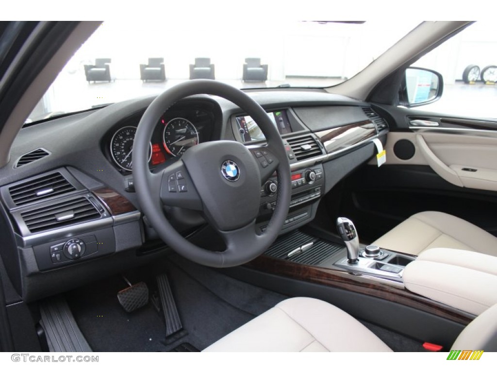 Oyster Interior 2013 BMW X5 xDrive 35i Premium Photo #81380888