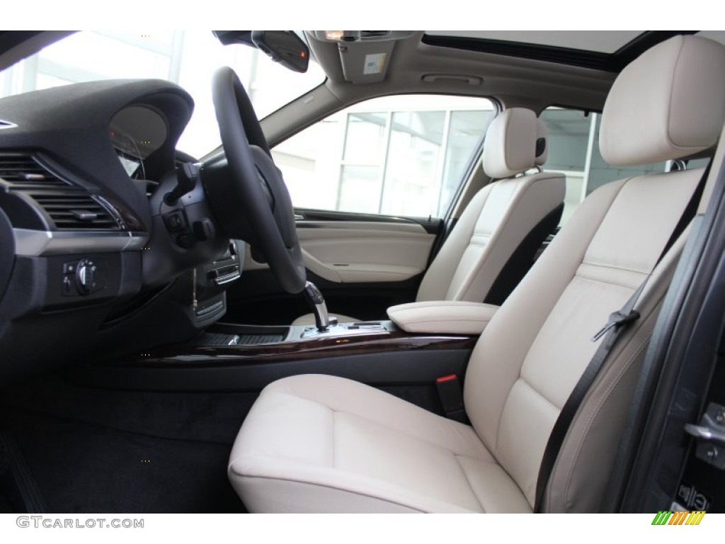 Oyster Interior 2013 BMW X5 xDrive 35i Premium Photo #81380979