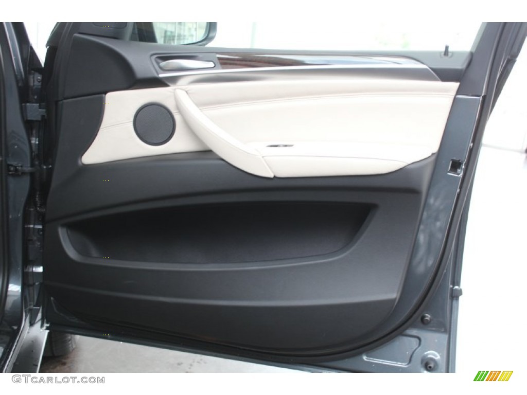 2013 BMW X5 xDrive 35i Premium Oyster Door Panel Photo #81381000