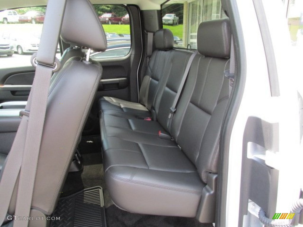 2011 Chevrolet Silverado 2500HD LTZ Extended Cab 4x4 Rear Seat Photo #81381010