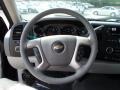 2013 Chevrolet Silverado 3500HD Light Titanium/Dark Titanium Interior Steering Wheel Photo