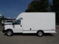 Summit White 2013 Chevrolet Express Cutaway 3500 Moving Van Exterior