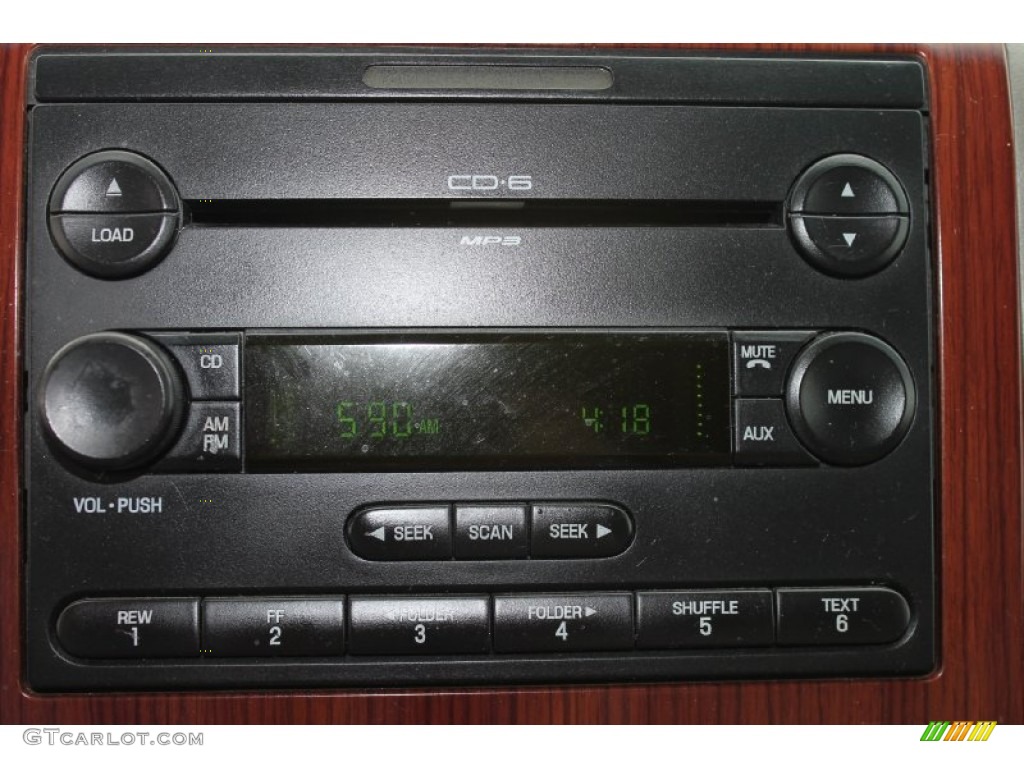 2005 Ford F150 Lariat SuperCrew Audio System Photo #81381753