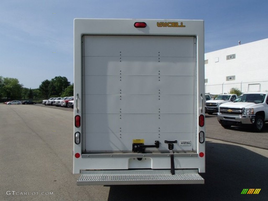 2013 Express Cutaway 3500 Moving Van - Summit White / Medium Pewter photo #7