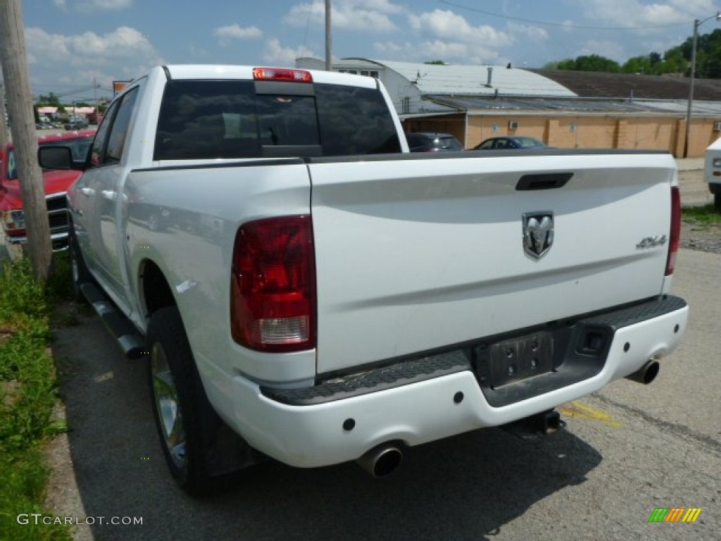 2011 Ram 1500 Sport Crew Cab 4x4 - Bright White / Dark Slate Gray photo #7