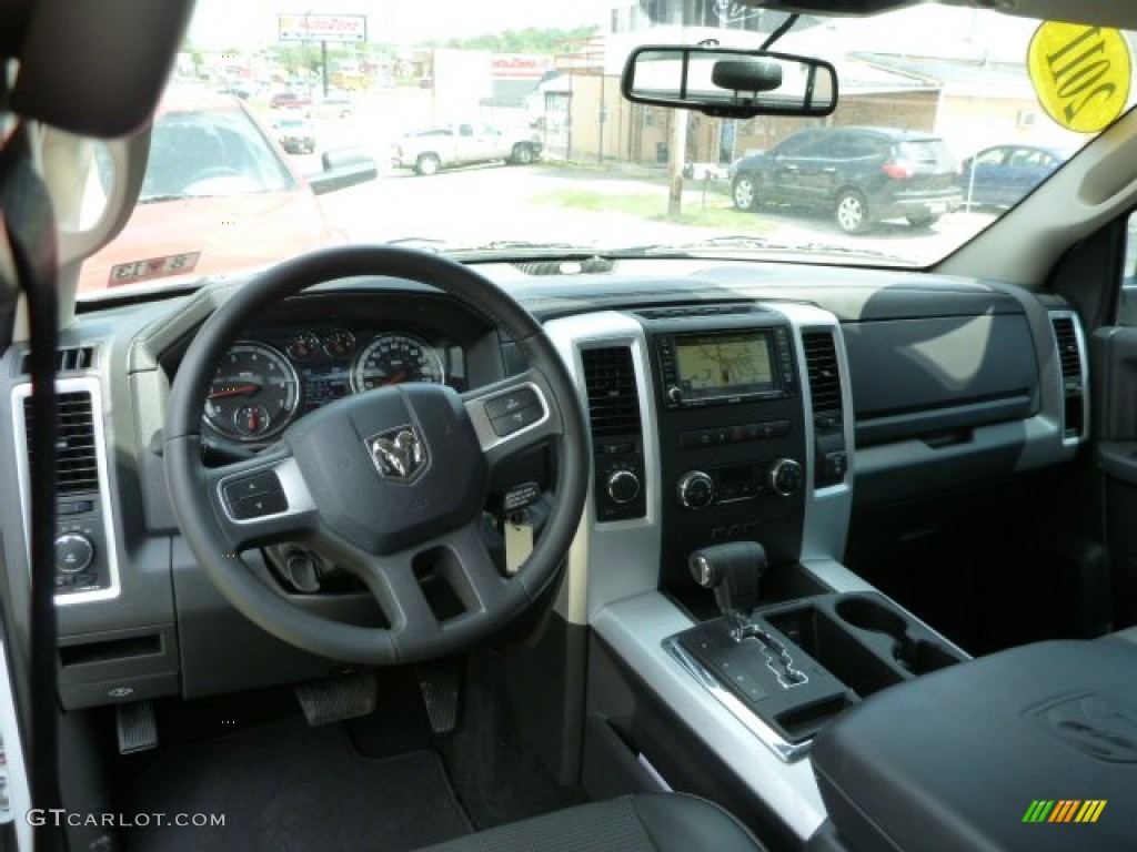 2011 Ram 1500 Sport Crew Cab 4x4 - Bright White / Dark Slate Gray photo #12