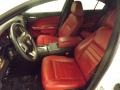 Black/Radar Red Interior Photo for 2011 Dodge Charger #81383210