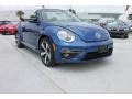 2013 Reef Blue Metallic Volkswagen Beetle Turbo Convertible  photo #1