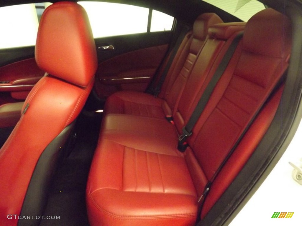 2011 Dodge Charger R/T Plus Rear Seat Photo #81383276