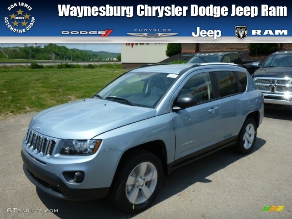 2014 Winter Chill Pearl Jeep Compass Sport 4x4 81349068