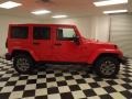 2013 Rock Lobster Red Jeep Wrangler Unlimited Rubicon 4x4  photo #4