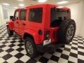 2013 Rock Lobster Red Jeep Wrangler Unlimited Rubicon 4x4  photo #7