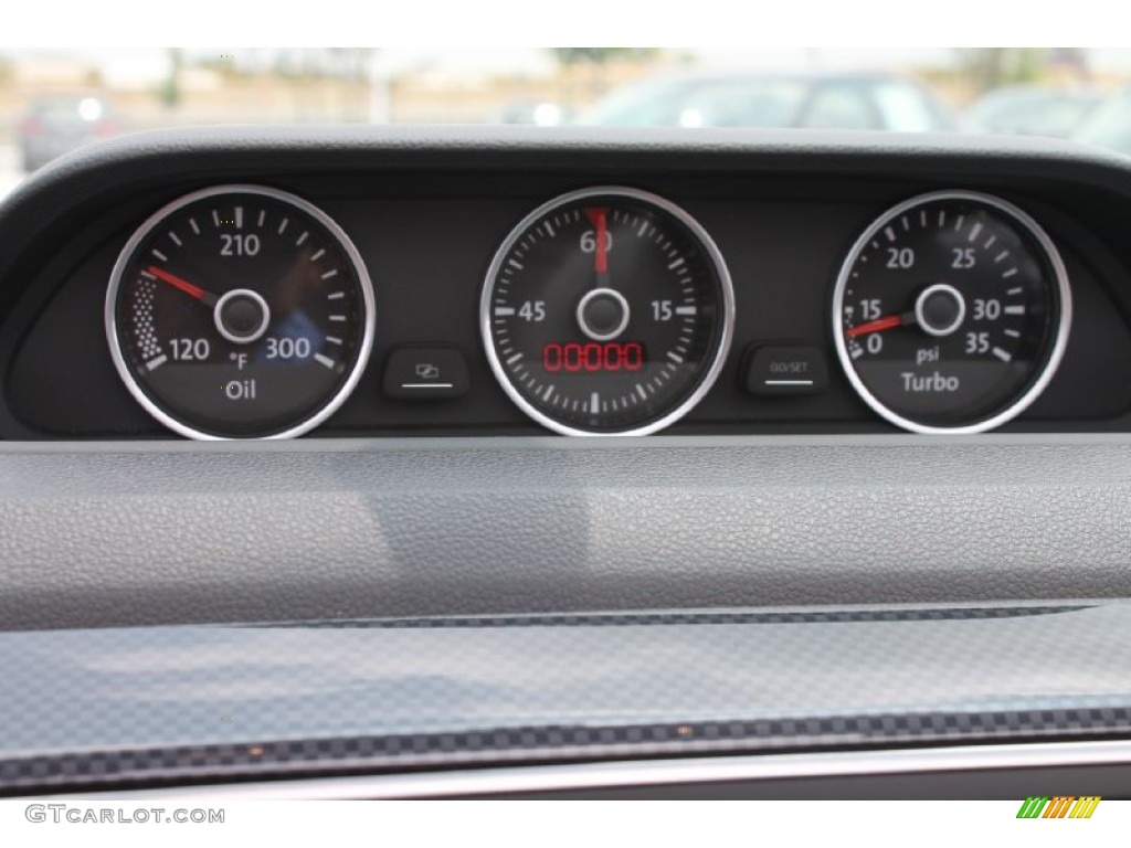 2013 Volkswagen Beetle Turbo Convertible Gauges Photo #81383695