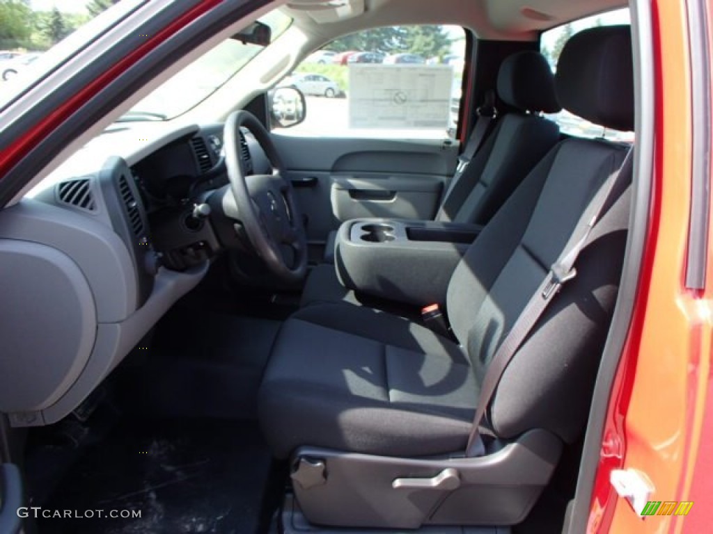 2013 Silverado 1500 Work Truck Regular Cab - Victory Red / Dark Titanium photo #11