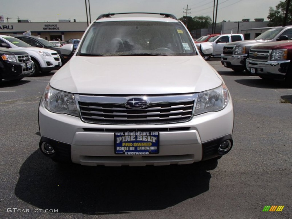 2009 Forester 2.5 X L.L.Bean Edition - Satin White Pearl / Platinum photo #2