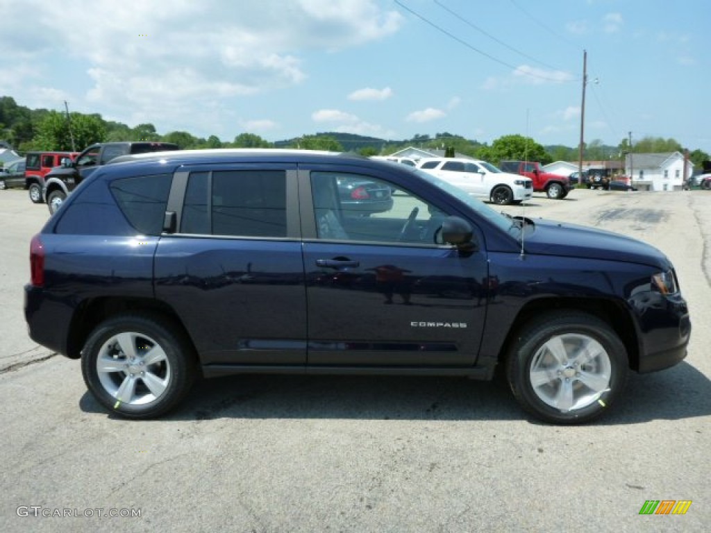 True Blue Pearl 2014 Jeep Compass Sport 4x4 Exterior Photo #81384423