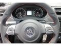 Titan Black 2013 Volkswagen Jetta GLI Steering Wheel