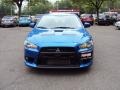 2011 Octane Blue Pearl Mitsubishi Lancer Evolution GSR  photo #2