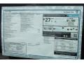 2013 Volkswagen Jetta GLI Window Sticker