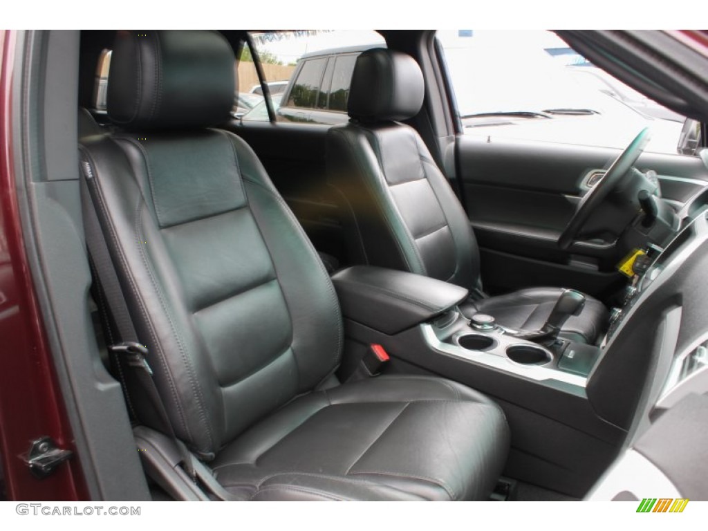 Charcoal Black Interior 2011 Ford Explorer XLT 4WD Photo #81384897