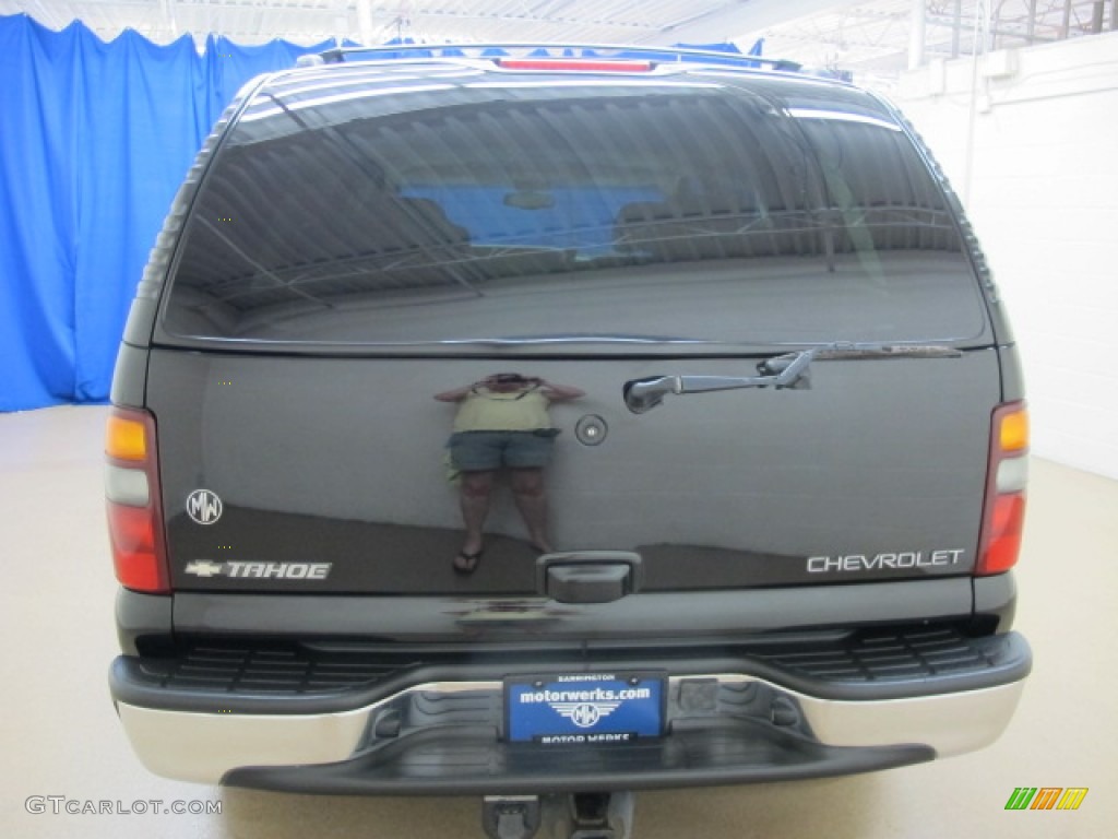 2002 Tahoe LT 4x4 - Onyx Black / Tan/Neutral photo #7