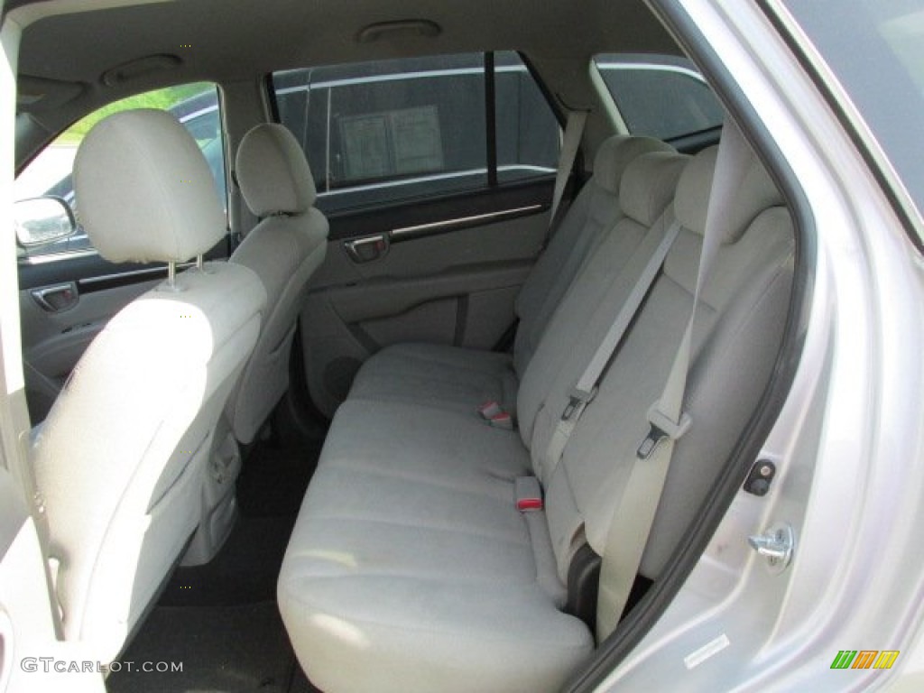 Gray Interior 2009 Hyundai Santa Fe GLS 4WD Photo #81385563