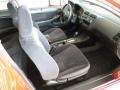 2002 Honda Civic Black Interior Interior Photo