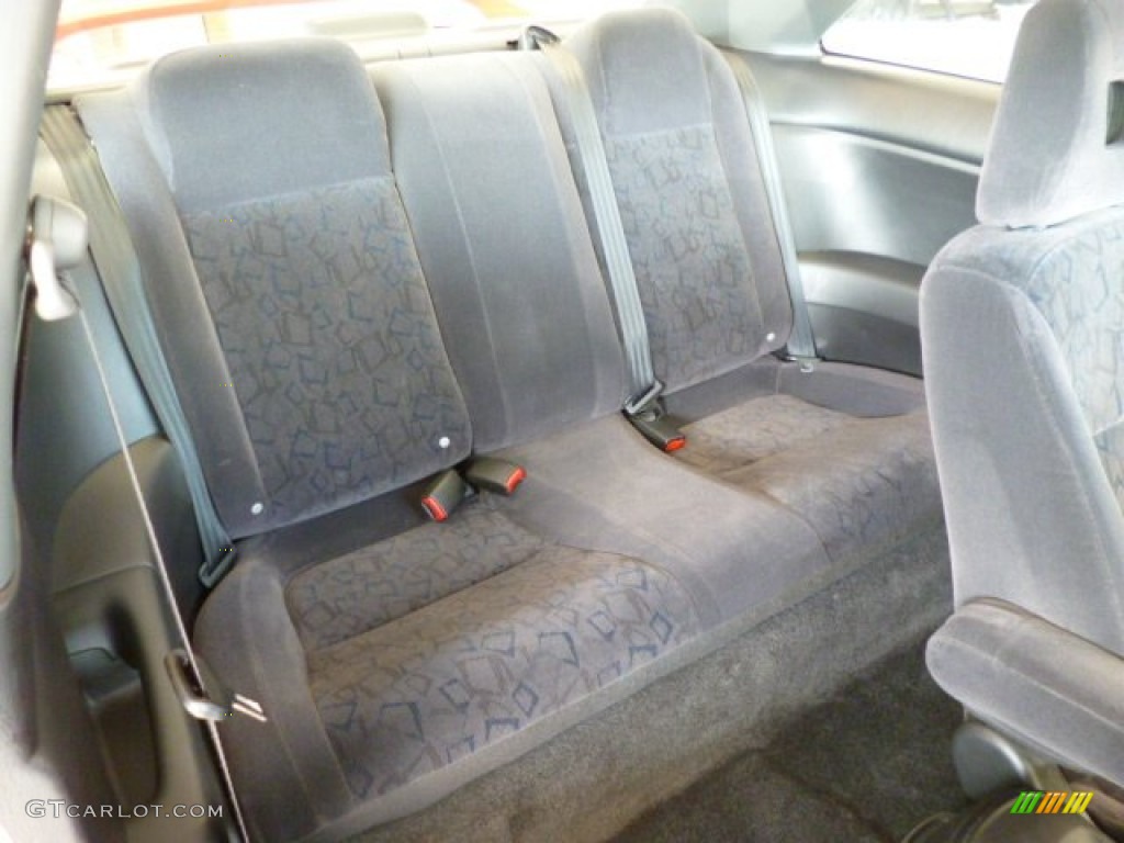 2002 Honda Civic EX Coupe Rear Seat Photo #81385857