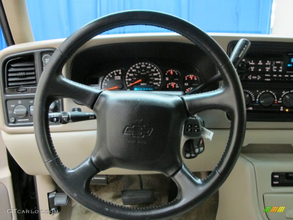 2002 Tahoe LT 4x4 - Onyx Black / Tan/Neutral photo #30