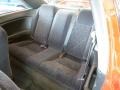 2002 Honda Civic Black Interior Rear Seat Photo