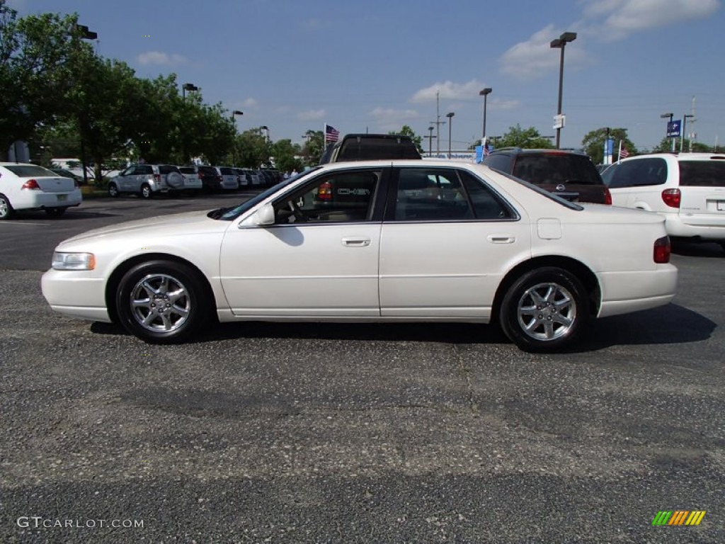 2003 Seville SLS - White Diamond / Neutral Shale photo #9