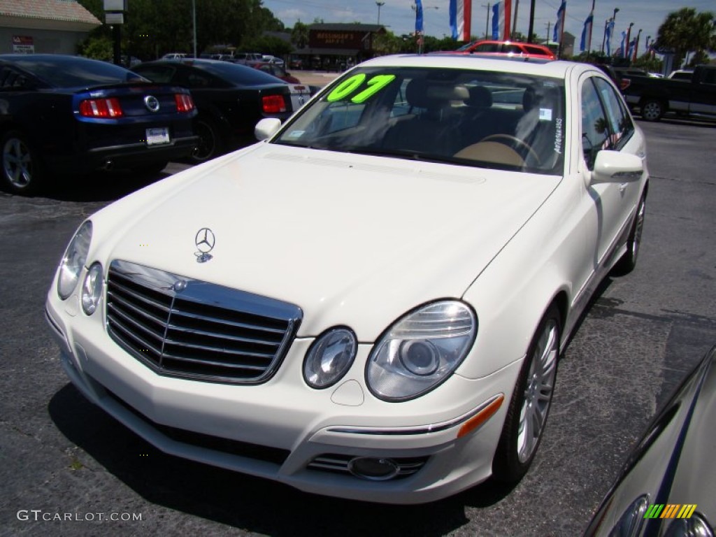 Arctic White 2007 Mercedes-Benz E 350 Sedan Exterior Photo #81386247