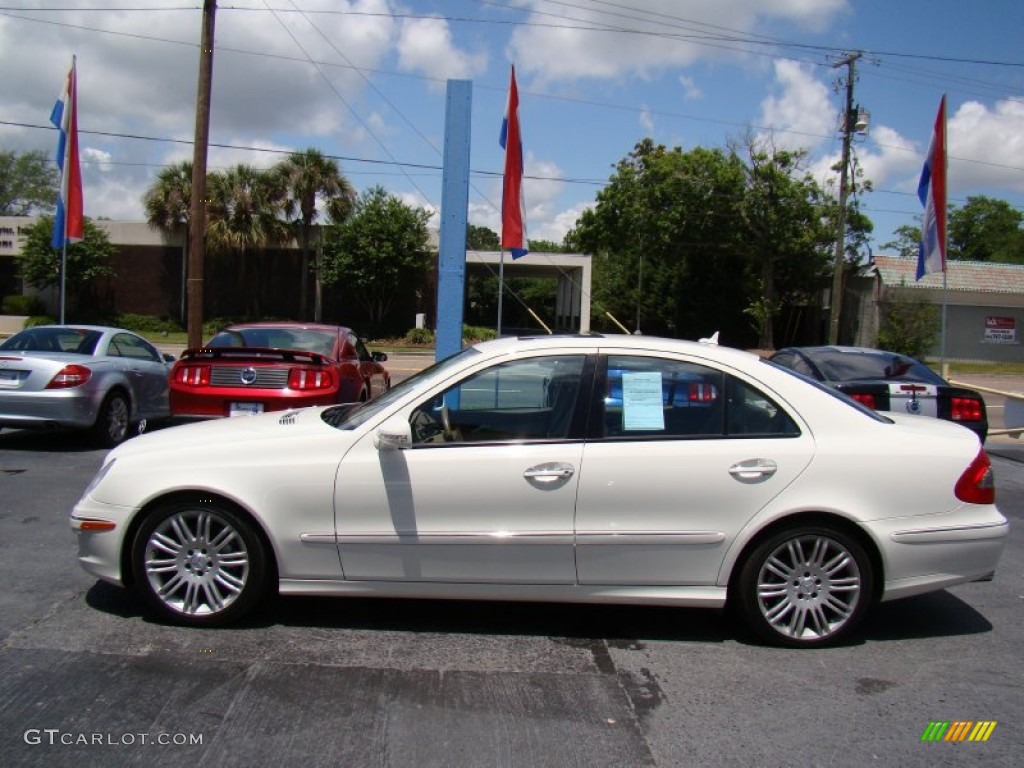 Arctic White 2007 Mercedes-Benz E 350 Sedan Exterior Photo #81386271
