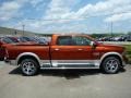  2013 1500 Laramie Crew Cab 4x4 Copperhead Pearl