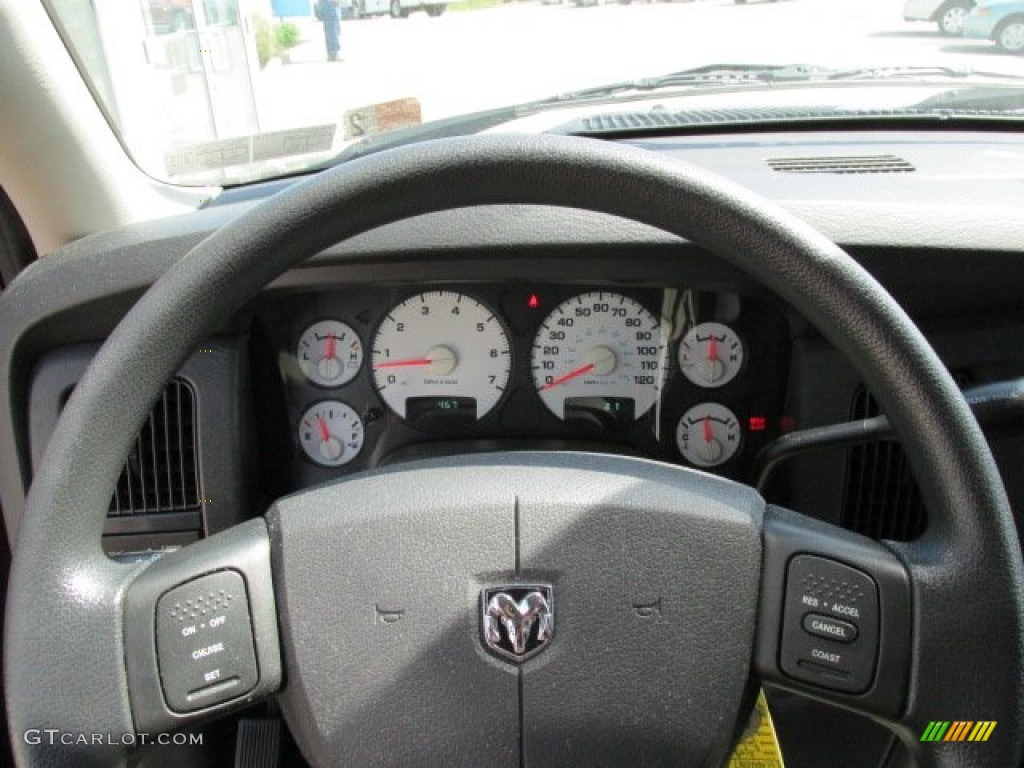 2004 Ram 1500 SLT Quad Cab 4x4 - Deep Molten Red Pearl / Dark Slate Gray photo #17