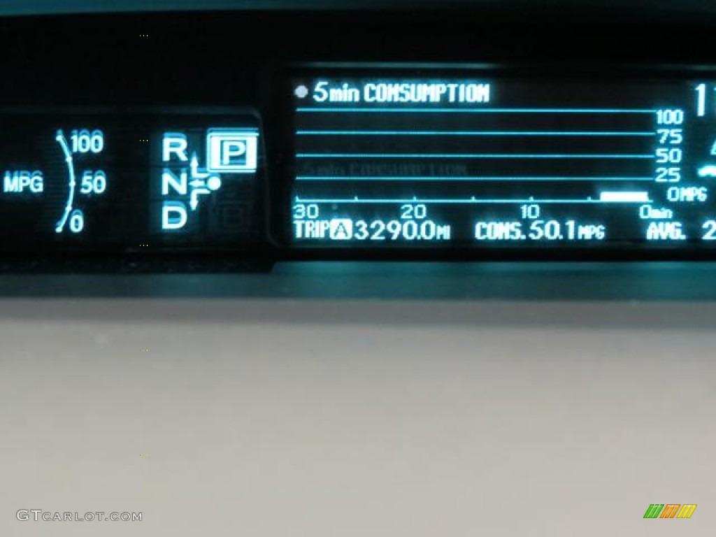 2011 Prius Hybrid V - Winter Gray Metallic / Misty Gray photo #10