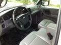 Medium Dark Flint 2008 Ford Ranger XL Regular Cab Interior Color