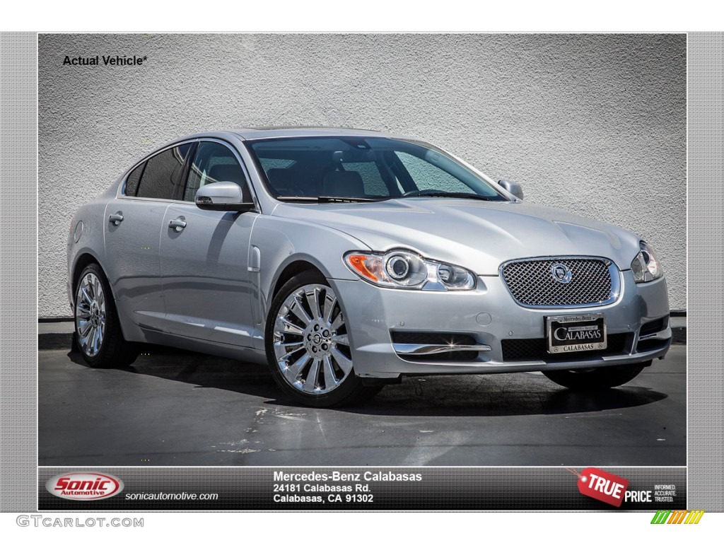 Liquid Silver Metallic Jaguar XF