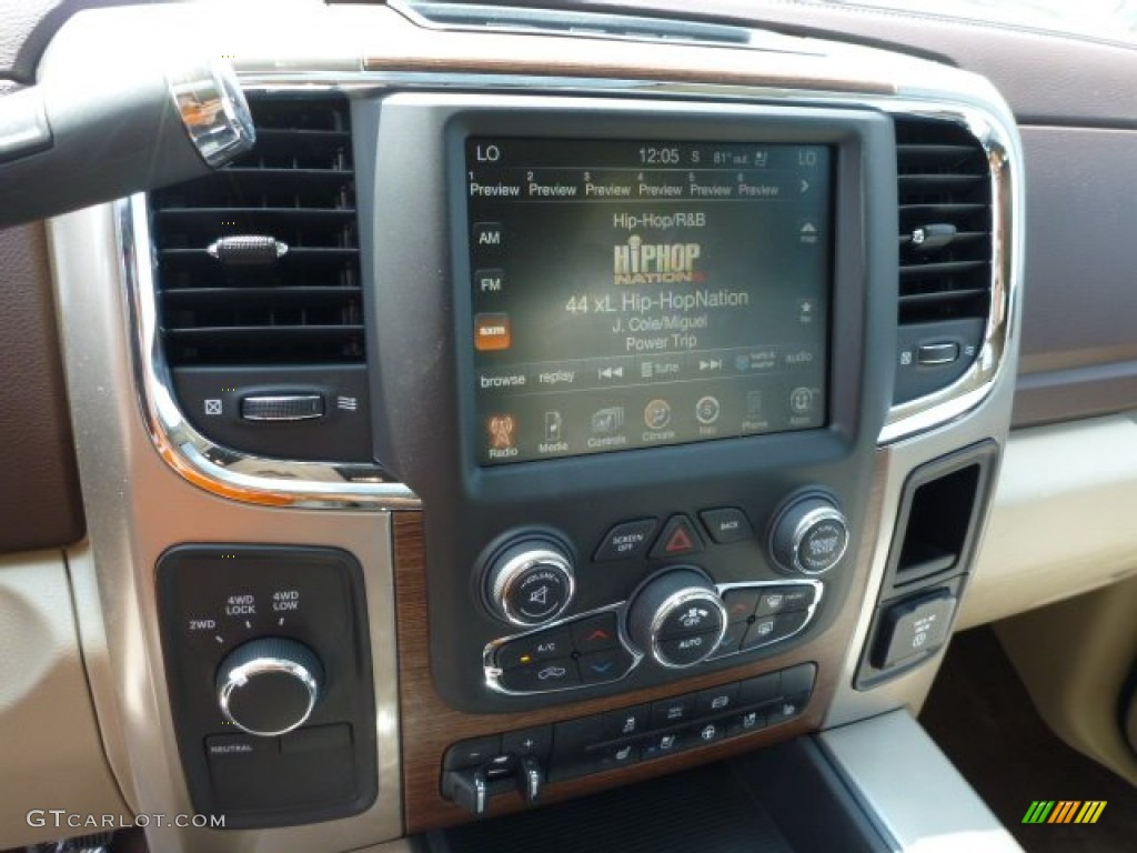 2013 3500 Laramie Crew Cab 4x4 Dually - Black Gold Pearl / Canyon Brown/Light Frost Beige photo #19
