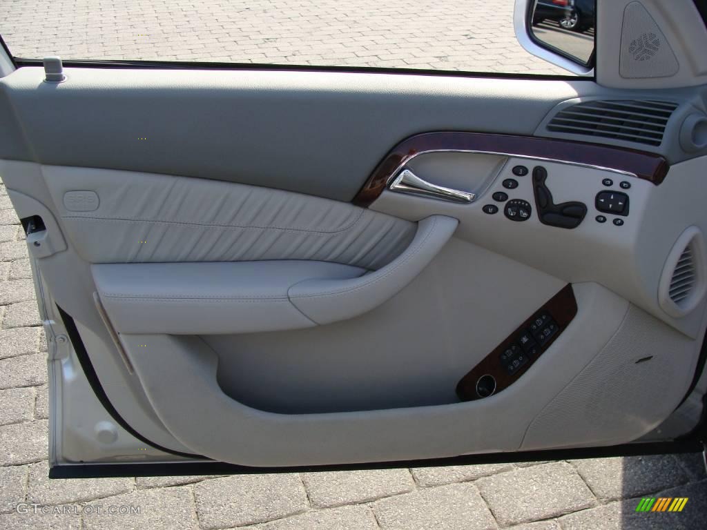 2004 S 500 4Matic Sedan - Brilliant Silver Metallic / Ash photo #7