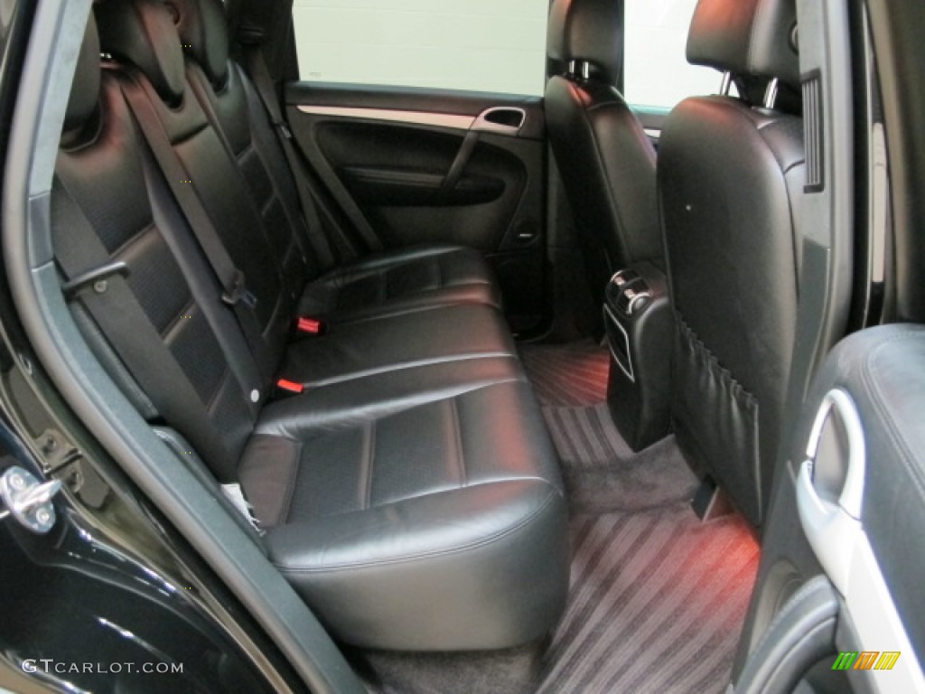 2008 Porsche Cayenne Turbo Rear Seat Photo #81389081