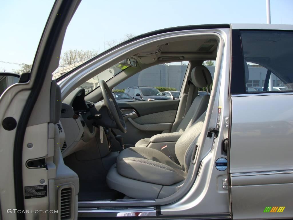 2004 S 500 4Matic Sedan - Brilliant Silver Metallic / Ash photo #9
