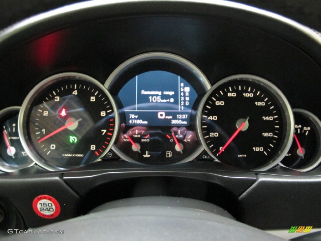 2008 Porsche Cayenne Turbo Gauges Photo #81389261