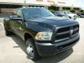 2013 Black Ram 3500 Tradesman Crew Cab 4x4 Dually  photo #8