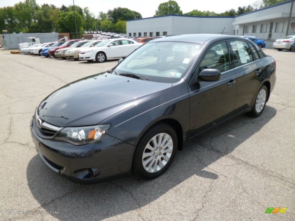 Dark Gray Metallic 2010 Subaru Impreza 2.5i Premium Sedan Exterior Photo #81389487