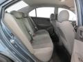 2010 Hyundai Sonata Gray Interior Rear Seat Photo